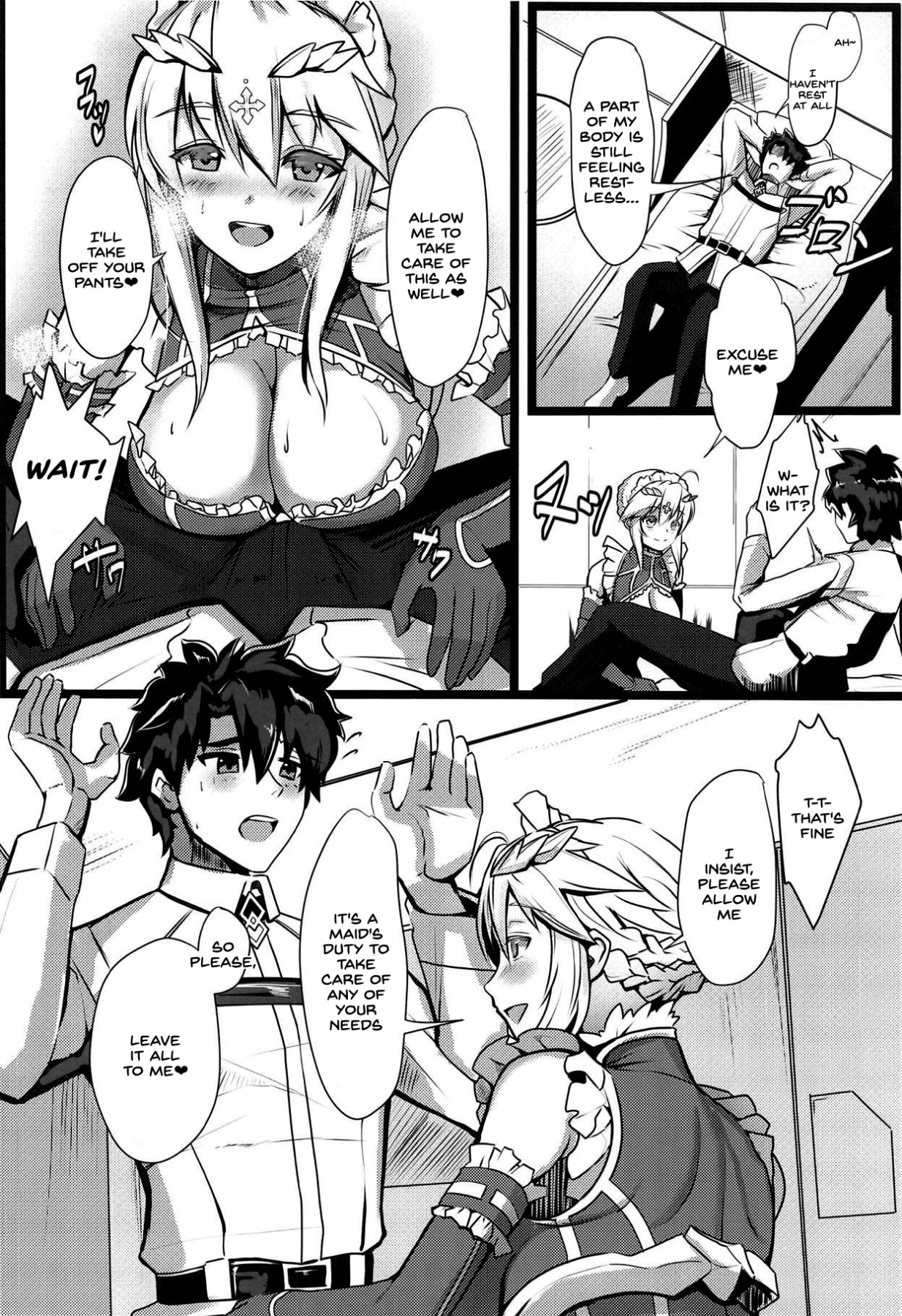 Hentai Manga Comic-Big Breasted Maid Service Strengthening Quest-Read-5